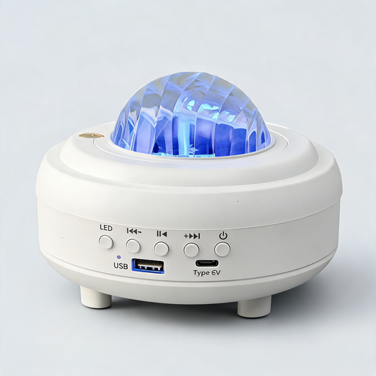Glowspective Galaxy Bluetooth Projector productfoto