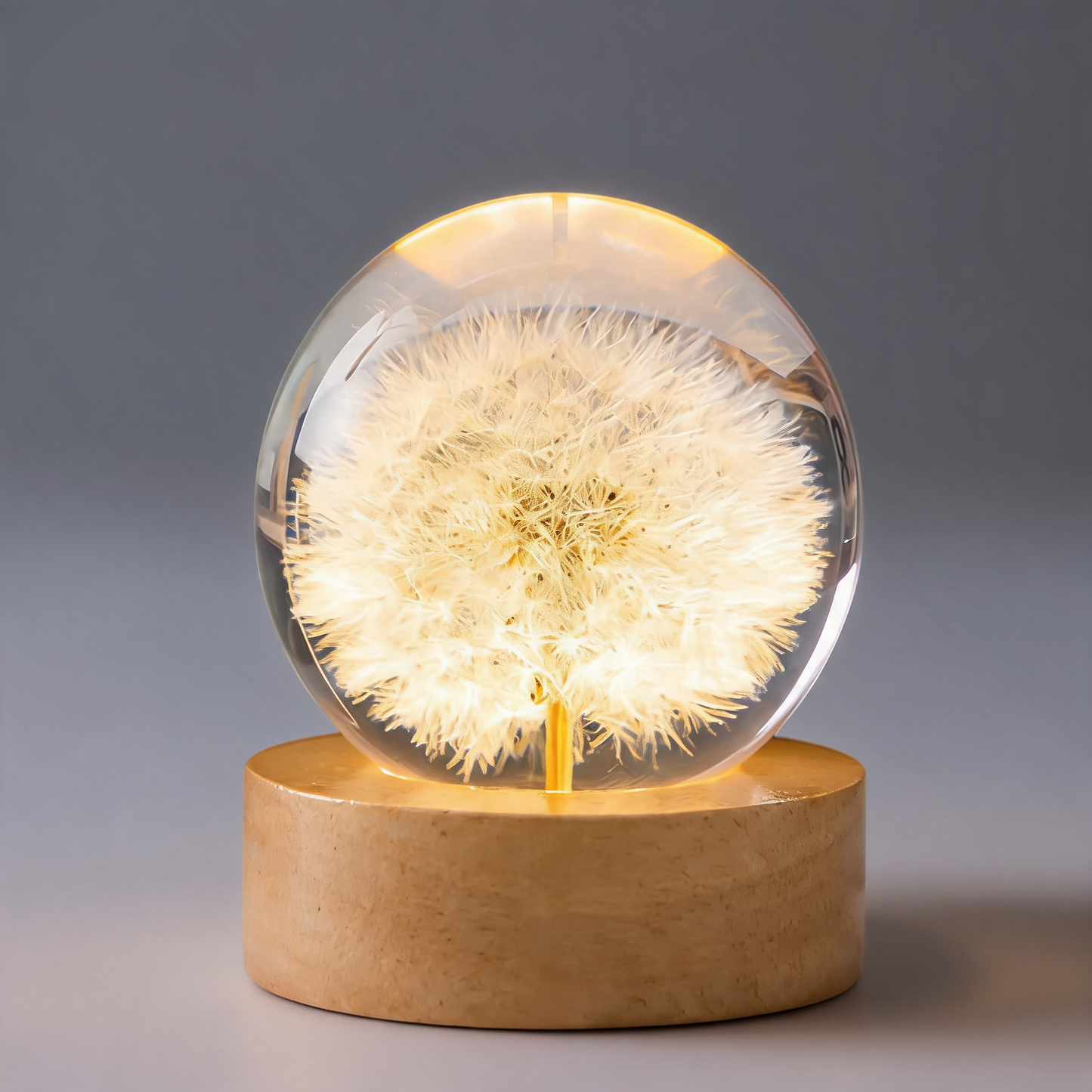 Glowspective Flower Crystal Lamp productfoto